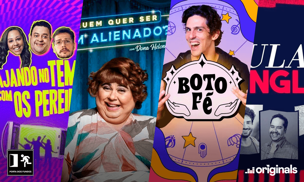 Foto da campanha Podcasts Porta dos Fundos | Deezer